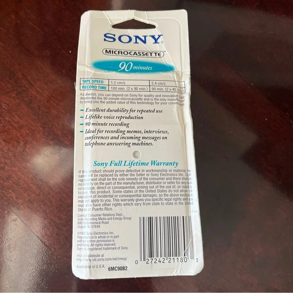 Sony this listing
